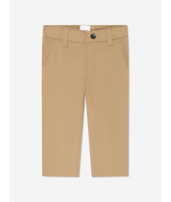 BOSS Baby Boys Trousers in Beige en stock