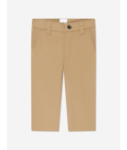 BOSS Baby Boys Trousers in Beige en stock