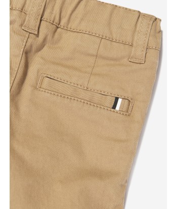 BOSS Baby Boys Trousers in Beige en stock