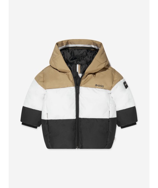 BOSS Baby Boys Puffer Jacket in Black prix