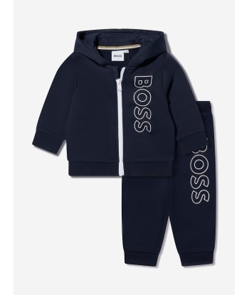 BOSS Baby Boys Tracksuit in Navy Economisez 