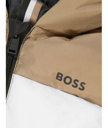 BOSS Baby Boys Puffer Jacket in Black prix