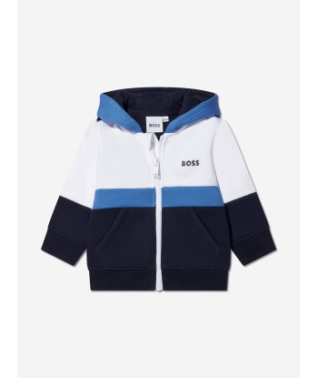 BOSS Baby Boys Tracksuit in Navy les muscles