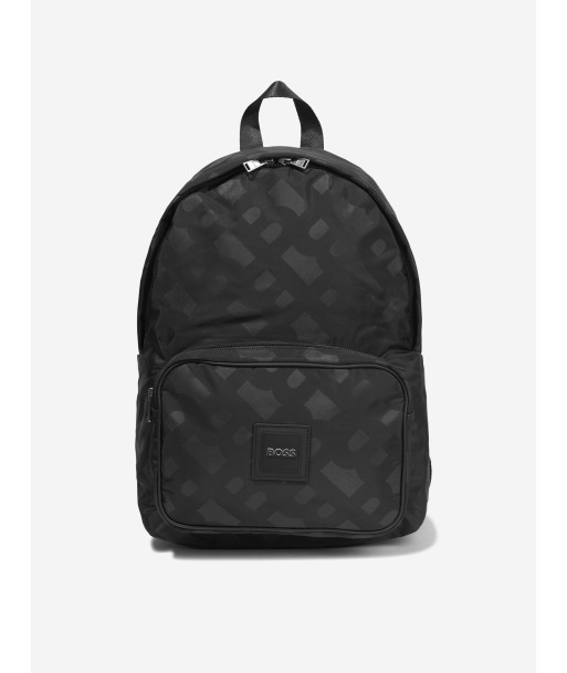 BOSS Boys Monogram Rucksack in Black Profitez des Offres !