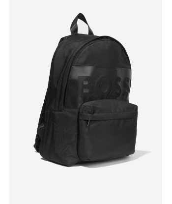 BOSS Boys Logo Rucksack in Black Venez découvrir notre 