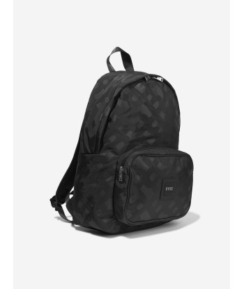 BOSS Boys Monogram Rucksack in Black Profitez des Offres !