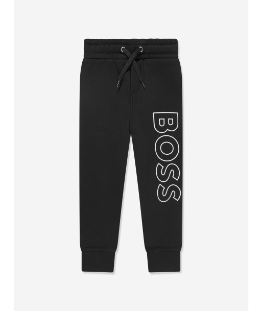 BOSS Boys Logo Joggers in Black d'Europe débarque