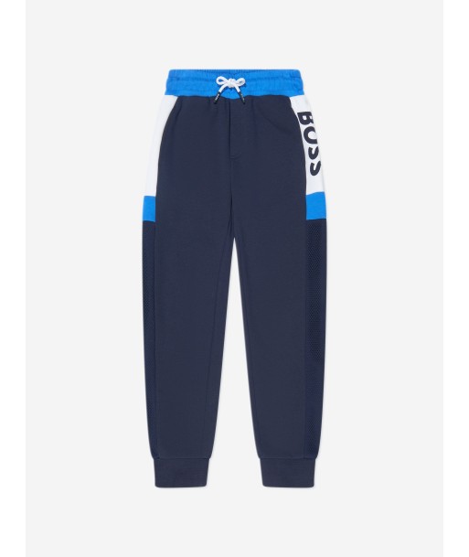 BOSS Boys Logo Joggers in Navy online