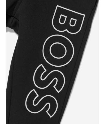 BOSS Boys Logo Joggers in Black d'Europe débarque