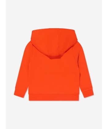 BOSS Boys Logo Hoodie in Orange de la marque