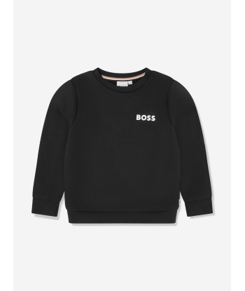 BOSS Boys Logo Tracksuit in Black Comment ça marche