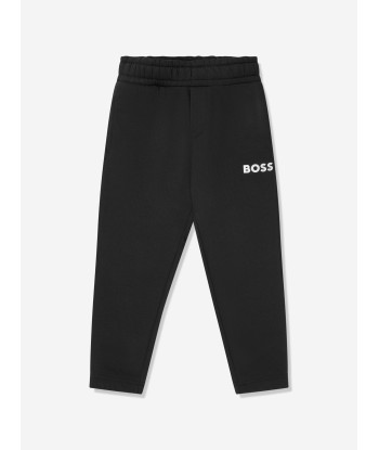 BOSS Boys Logo Tracksuit in Black Comment ça marche