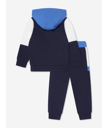 BOSS Boys Logo Tracksuit in Navy En savoir plus