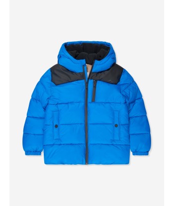 BOSS Boys Puffer Jacket in Blue online