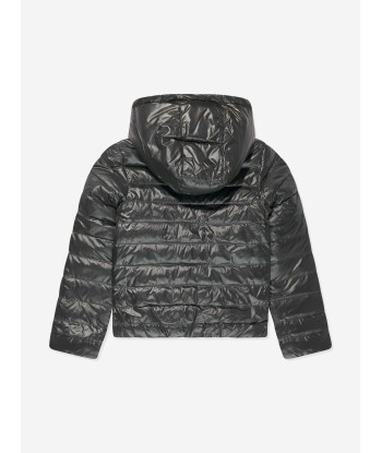 BOSS Boys Reversible Puffer Jacket in Black Toutes les collections ici