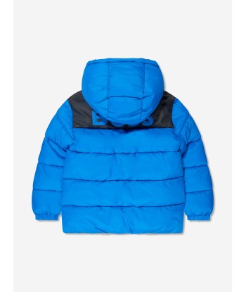 BOSS Boys Puffer Jacket in Blue online