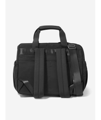 BOSS Baby Logo Changing Bag in Black en linge