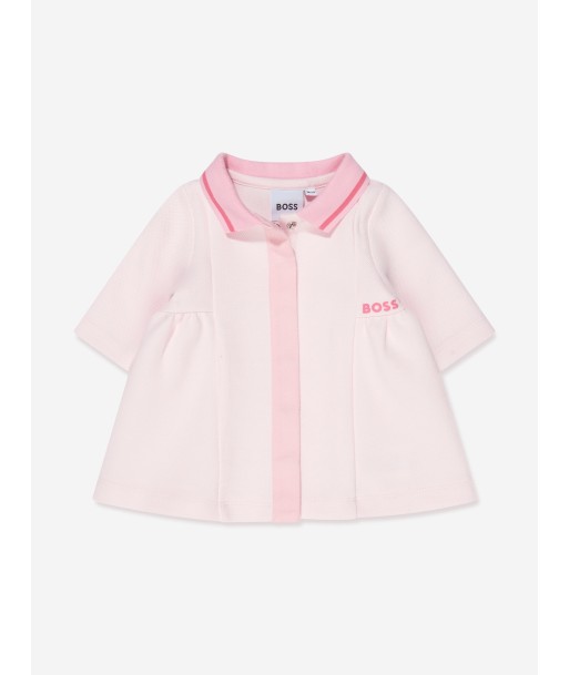 BOSS Baby Girls Polo Dress in Pink acheter