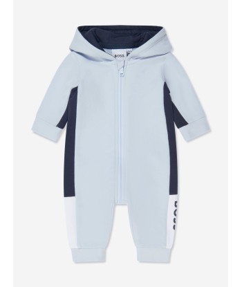 BOSS Baby Boys Hooded All In One in Blue pour bénéficier 