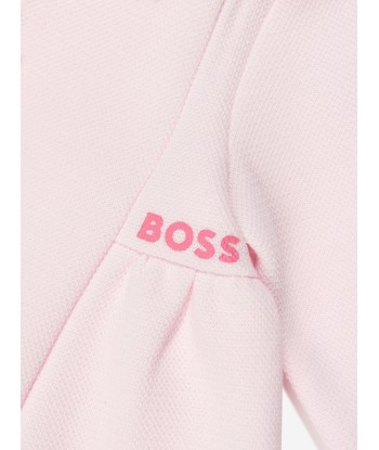 BOSS Baby Girls Polo Dress in Pink acheter