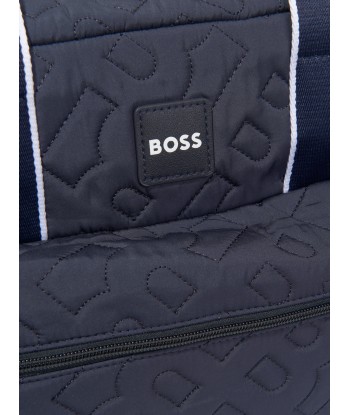 BOSS Baby Logo Changing Bag in Navy l'évolution des habitudes 