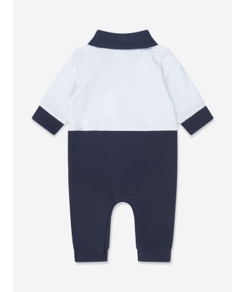 BOSS Baby Boys Ceremony Romper in Navy pas cher