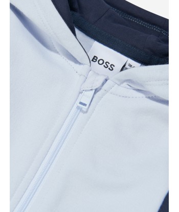 BOSS Baby Boys Hooded All In One in Blue pour bénéficier 