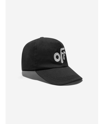 Off-White Girls Cotton Logo Cap la colonne vertébrale