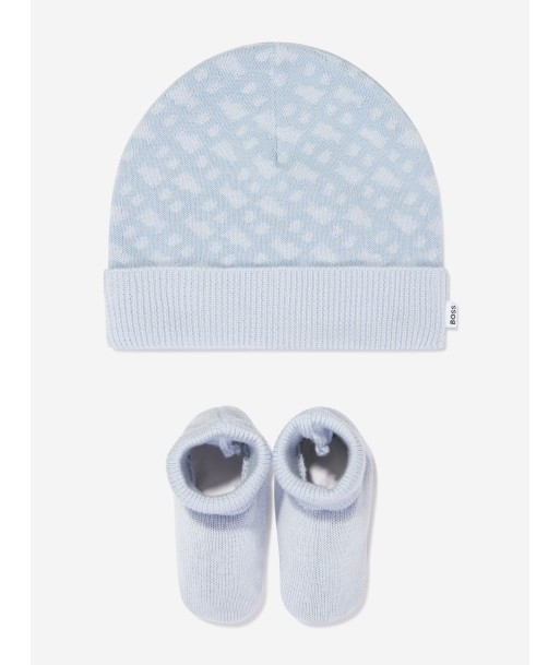 BOSS Baby Boys Hat & Slipper Socks Gift Set in Blue suggérées chez