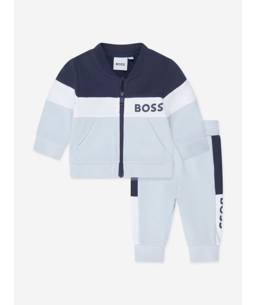 BOSS Baby Boys Tracksuit Gift Set in Blue Toutes les collections ici