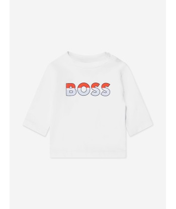 BOSS Baby Boys 3 Piece Outfit Gift Set in Navy sur le site 