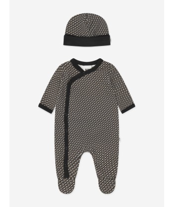 BOSS Baby Babygrow And Hat Gift Set in Black Amélioration de cerveau avec