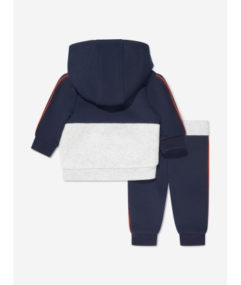 BOSS Baby Boys Contrast Tracksuit in Navy en linge