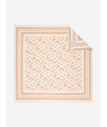 Burberry Baby Unisex Icon Blanket in Beige français