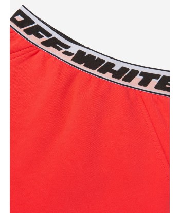 Off-White Girls Cotton Logo Band Sweat Skirt le concept de la Pate a emporter 