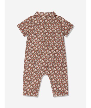 Burberry Baby Andreas Romper in Beige sur le site 