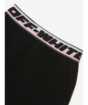 Off-White Girls Cotton Logo Band Sweat Skirt des créatures d'habitude