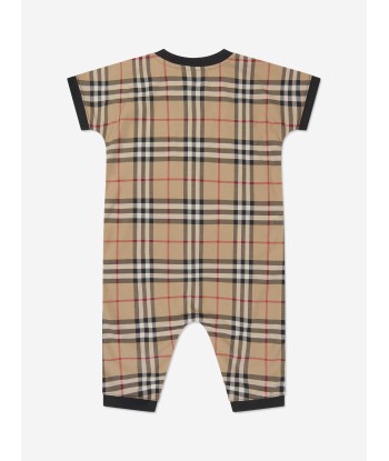 Burberry Baby Lennox Romper Set in Black Dans la société mordern