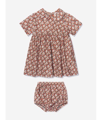 Burberry Baby Girls Geraldine Dress in Beige pour bénéficier 