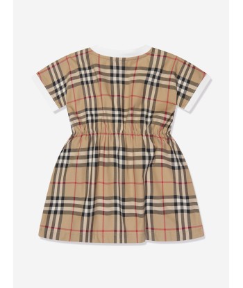 Burberry Baby Girls Lenore Polo Dress in White sur le site 