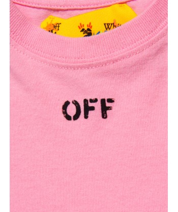 Off-White Girls Cotton Logo T-Shirt Dress 2 - 3 jours ouvrés.