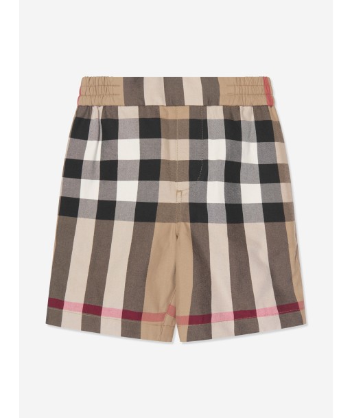 Burberry Baby Boys Mini Halford Shorts in Archive Beige Check france