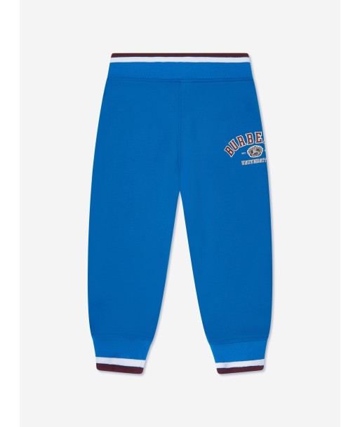 Burberry Boys Sidney College Joggers in Blue acheter