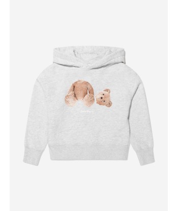 Palm Angels Boys Cotton Bear Print Hoodie prix pour 