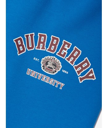 Burberry Boys Sidney College Joggers in Blue acheter