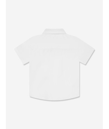 Burberry Baby Boys Mini Owen Shirt in White Vous souhaitez 