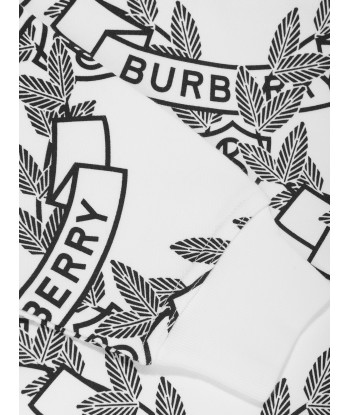 Burberry Boys Talbot Crest Hoodie in White suggérées chez