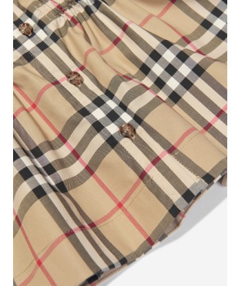 Burberry Baby Girls Shelley Dress in Archive Beige Check 50% de réduction en Octobre 2024