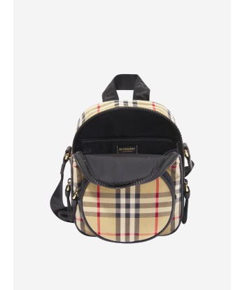 Burberry Girls Crossbody Check Bag in Archive Beige En savoir plus