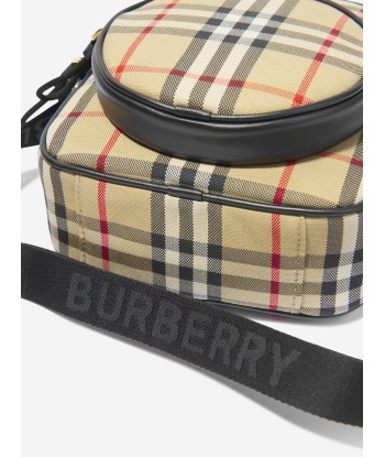 Burberry Girls Crossbody Check Bag in Archive Beige En savoir plus